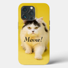 Custom DIY Adorable niedliche Katze Meow schick ge