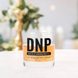 Custom DNP Doctor of Nursing Practice Abschluss Whiskyglas