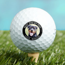 Custom DOG Foto Best VATER Par Titleist Golfball