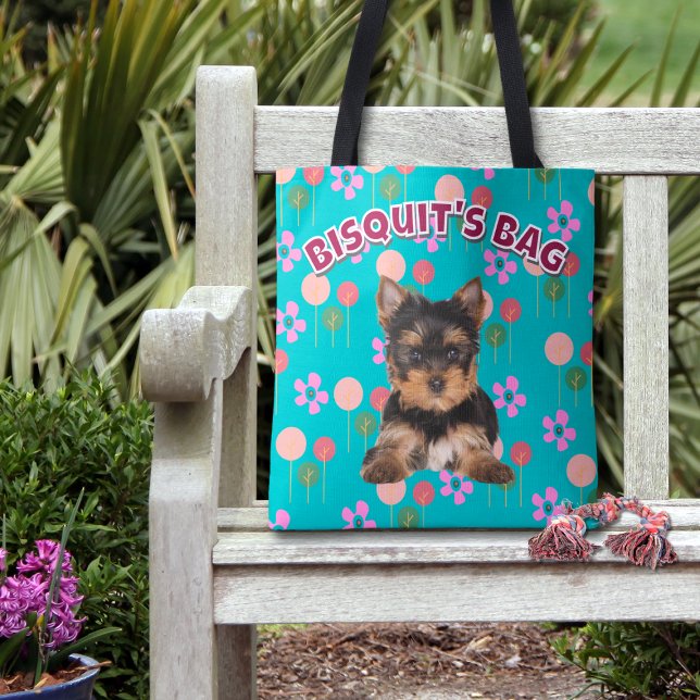 Custom Dog Foto - Fun & Sweet New Pet Gift Tasche (Von Creator hochgeladen)