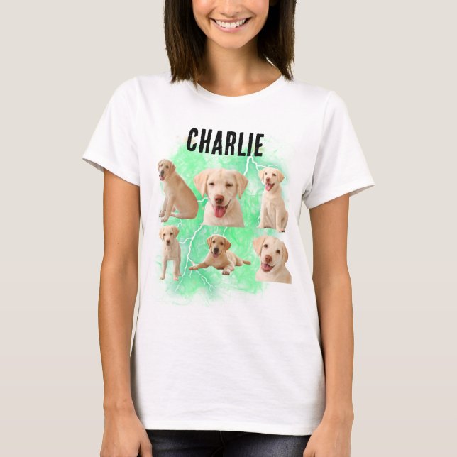Custom Dog Ihre eigene Bootleg Idee hier T-Shirt (Vorderseite)