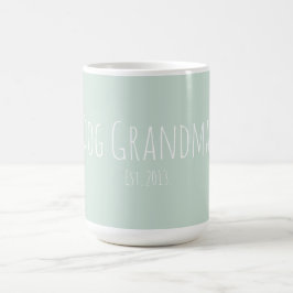 Custom Dog Oma Modern Kaffeetasse