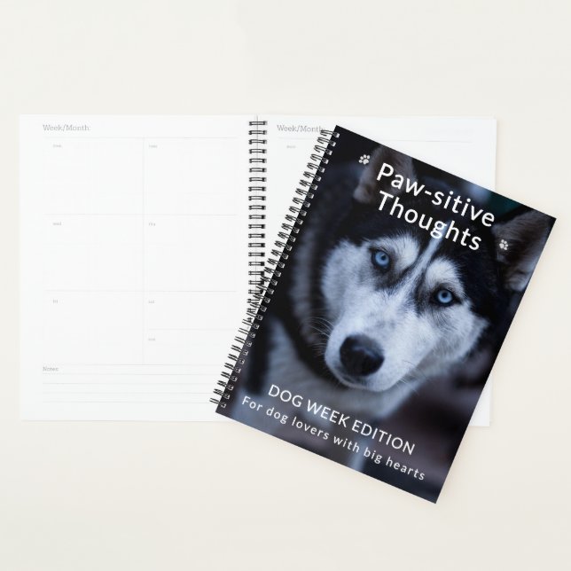 Custom Dog Week Planer - Niedlich und personalisie (Anzeige)