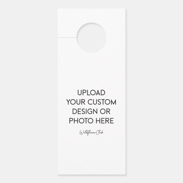 Custom Door Hanger Card Türanhänger (Vorderseite)