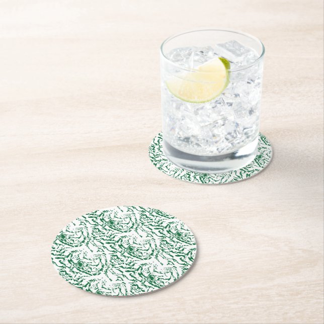 Custom Drink Coasters | Branded & Paperboard Runder Pappuntersetzer (Vor Ort)
