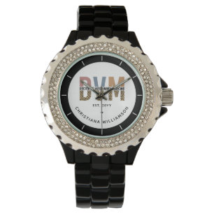 Custom DVM Doctor of Veterinary Medicine Gifts Armbanduhr