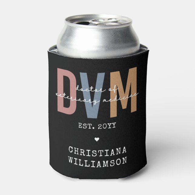 Custom DVM Doctor of Veterinary Medicine Gifts Dosenkühler (Kanne Vorderseite)