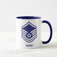 Custom E-7 Master Sergeant Rank Air Force