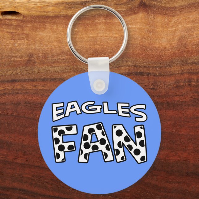 Custom Eagles Fan Schlüsselanhänger (Vorderseite)