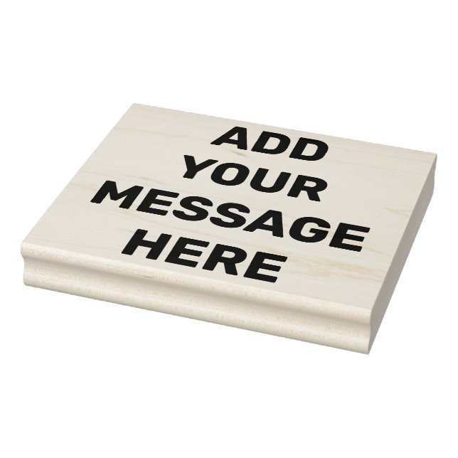 CUSTOM EIGENE Personalisierte Botschaft - Verkauf  Gummistempel (Stempel)