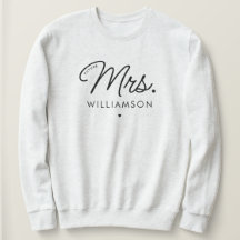 Custom Elegant Future Mrs. Verlobung Modern