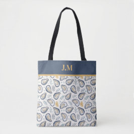 Custom Elegant Marine Oysters Tasche