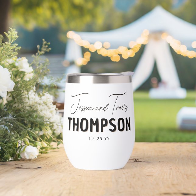 Custom Elegant Newly Weds Hochzeitstipendium (Hochzeit)