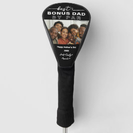 Custom Elegante Best Bonus Vater Foto Collage Golf Headcover