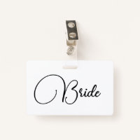 Custom Elegante Calligraphy Bride Bachelorette