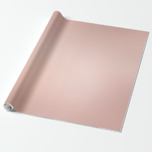 Custom Elegante Rose Gold Extra Grosses Glossy Ges Geschenkpapier