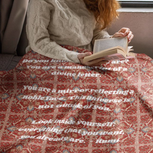 Custom Elegante Tile Muster iranische Geschenke fü Sherpadecke (Custom Elegant Tile Pattern Iranian Gifts for Her)