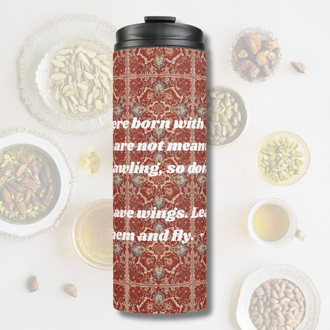 Custom Elegante Tile Muster iranische Geschenke fü Thermosbecher (Custom Elegant Tile Pattern Iranian Gifts for Her)