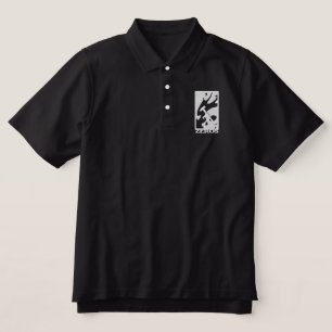 Custom Embroidered Zeros Polo