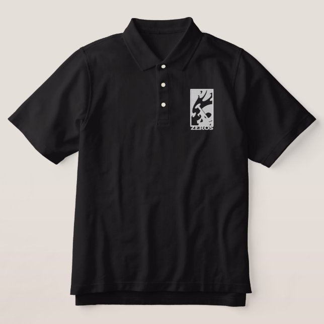 Custom Embroidered Zeros Polo (Design Vorderseite)