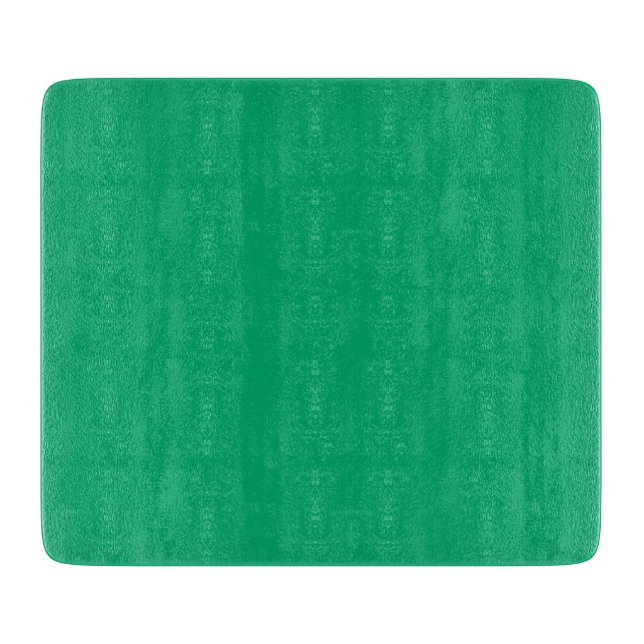 Custom Emerald Green Cutting Board Schneidebrett (Vorderseite)