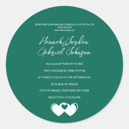 Custom Emerald Green Sticker