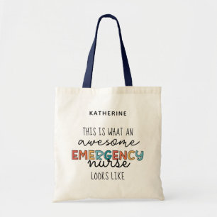 Custom Emergency Nurse Funny Phantastisch ER Nurse Tragetasche