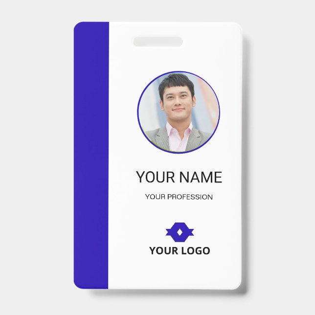Custom Employee ID Badge Ausweis (Vorderseite)