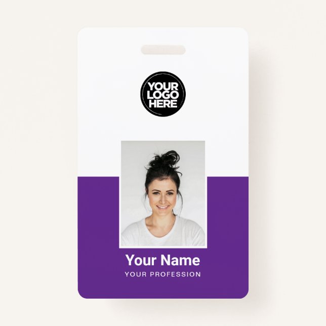 Custom Employee Photo Company Security Id Badges (Devant)