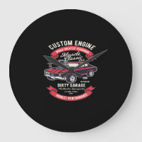 custom engin muscle classicle dirty garage