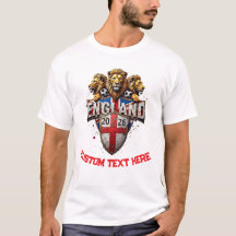 Custom England National Soccer Football Team Fan