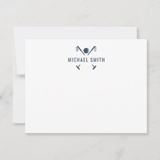 Custom Equestrian Stationery Polo Note Card Mitteilungskarte