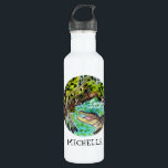 CUSTOM Everglades Nationalpark Florida Edelstahlflasche<br><div class="desc">KÜMMERN SIE! Karo diese phantastische Aquarellkunst des Nationalparks der Everglades in Florida. Sammle alle Parks, ich erschaffe ständig neue. Karo in meinem Shop für mehr Wandern, Camping, Vanilleblut, Vögel und vieles mehr! Dieses Design finden Sie auch auf T-Shirts, Tasse, Aufklebern, Kissen und Magneten. Besuchen Sie unbedingt auch meinen Shop für...</div>