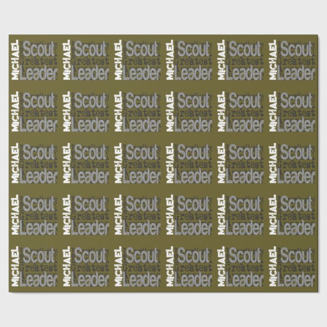 CUSTOM (Extraordinaire CUSTOM) Geschenkpapier (Saum)