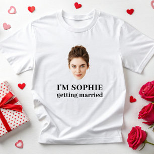 Custom Face Bridal Junggeselinnen-Abschied Bridge T-Shirt