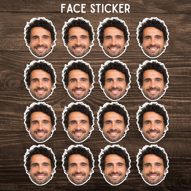 Custom Face Sticker – Personalized Photo Sticker (Von Creator hochgeladen)