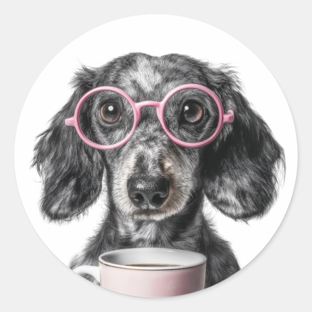 Custom Face Stickers Personalized Dog Face Photo (Vorderseite)