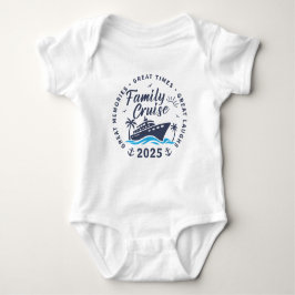 Custom Family Cruise Group Matching Kreuzfahrt Baby Strampler