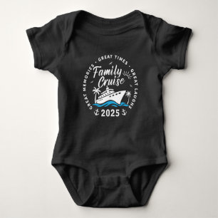 Custom Family Cruise Group Matching Kreuzfahrt Baby Strampler
