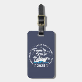 Custom Family Cruise Group Matching Kreuzfahrt Gepäckanhänger