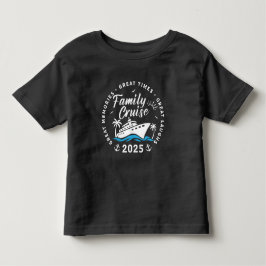 Custom Family Cruise Group Matching Kreuzfahrt Kleinkind T-shirt