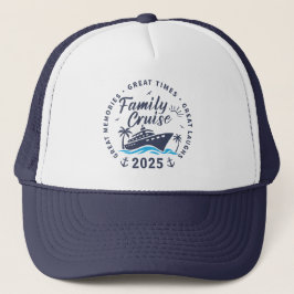 Custom Family Cruise Group Matching Kreuzfahrt Truckerkappe