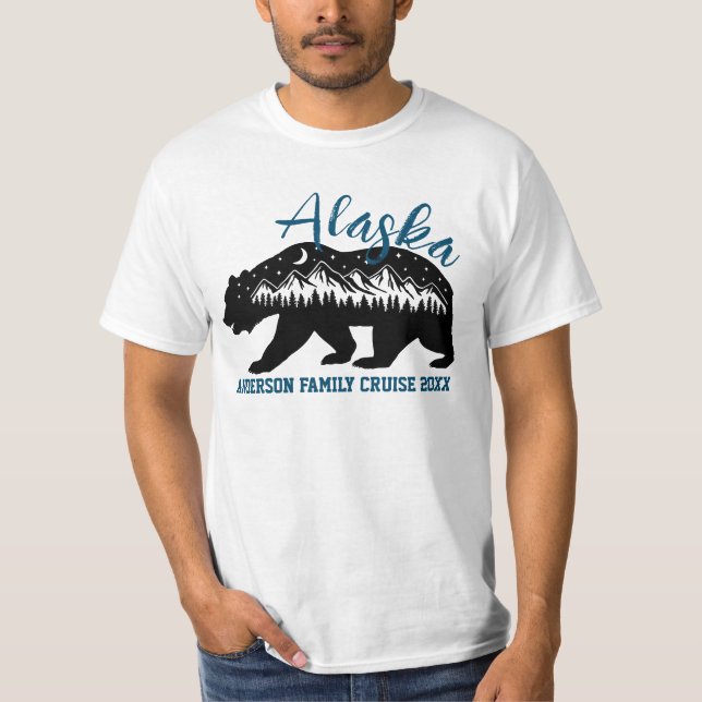 Custom Family Crup Bärengebirge T-Shirt (Vorderseite)