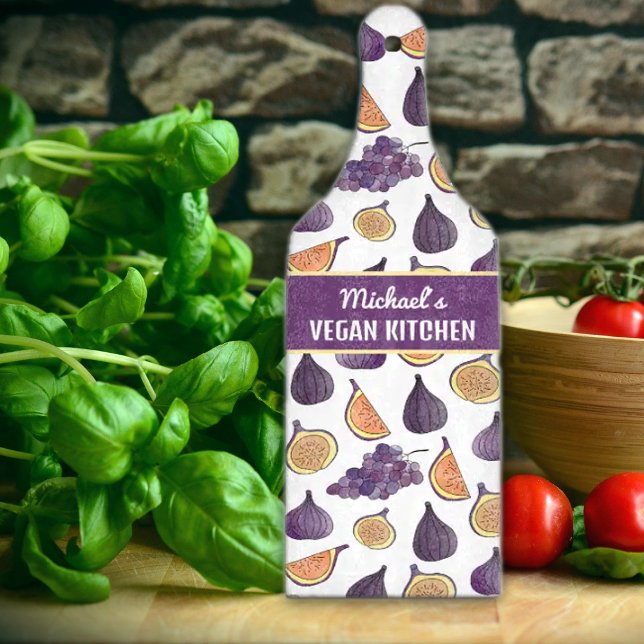 Custom Family Figs and Grapes  Schneidebrett (Von Creator hochgeladen)