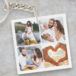 Custom Family Five Foto Personalisiert Schlüsselanhänger<br><div class="desc">Zeigen Sie Ihre Lieblingsfamilienmomente mit diesem Custom Family Five Foto Personalisierten Schlüsselanhänger. Dieser Schlüsselanhänger ist für fünf hochgeschätzte Fotos konzipiert und eignet sich hervorragend, um alle, die Sie Liebe haben, zu erfassen - Kinder, Eltern, Haustiere oder Großeltern - alles in einem Stück. Fügen Sie Ihre eigene Nachricht, Namen oder ein...</div>