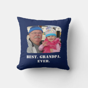Custom Family Foto Abuelo Nonno Bestes Opa je Kissen