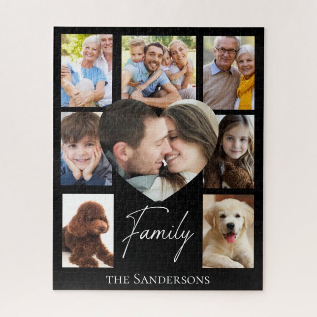 Custom Family Foto Collage (Vertikal)