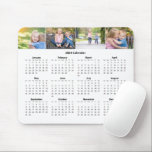 Custom Family Foto Collage 2024 Monatlicher Kalend Mousepad<br><div class="desc">Dieses wunderschöne Foto Collage 2024 Kalendermauspad enthält vier Familienfotos über den Tagen. Dieser monatliche Kalender mit 4 Bildern Ihrer Kinder wird Sie jedes Mal glücklich machen,  wenn Sie ihn sehen. Die Wochen beginnen mit Sonntag.</div>