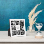 Custom Family Foto Collage Fotoplatte<br><div class="desc">Foto-Collage</div>