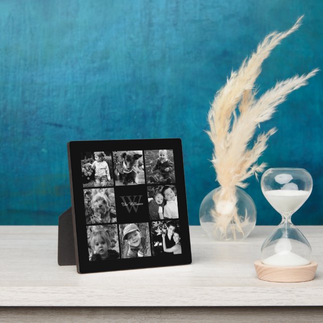 Custom Family Foto Collage Fotoplatte (InSitu)